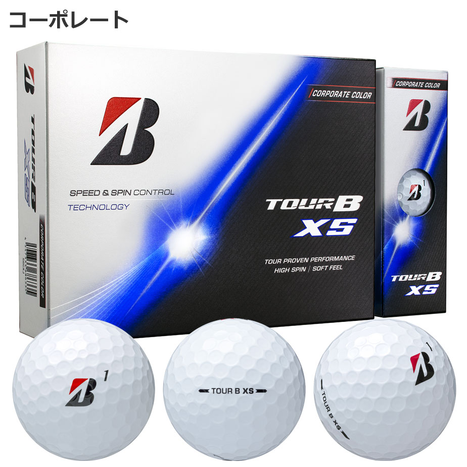 BRIDGESTONE GOLF ブリヂストン ゴルフ 2026 TOUR B XS ゴルフボール 1