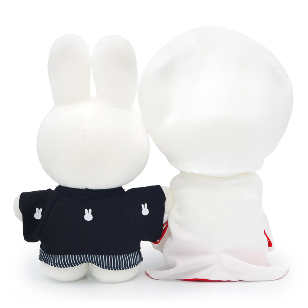 Miffy（ミッフィー） ぬいぐるみ Brunaウェディングドール 和装 お祝い