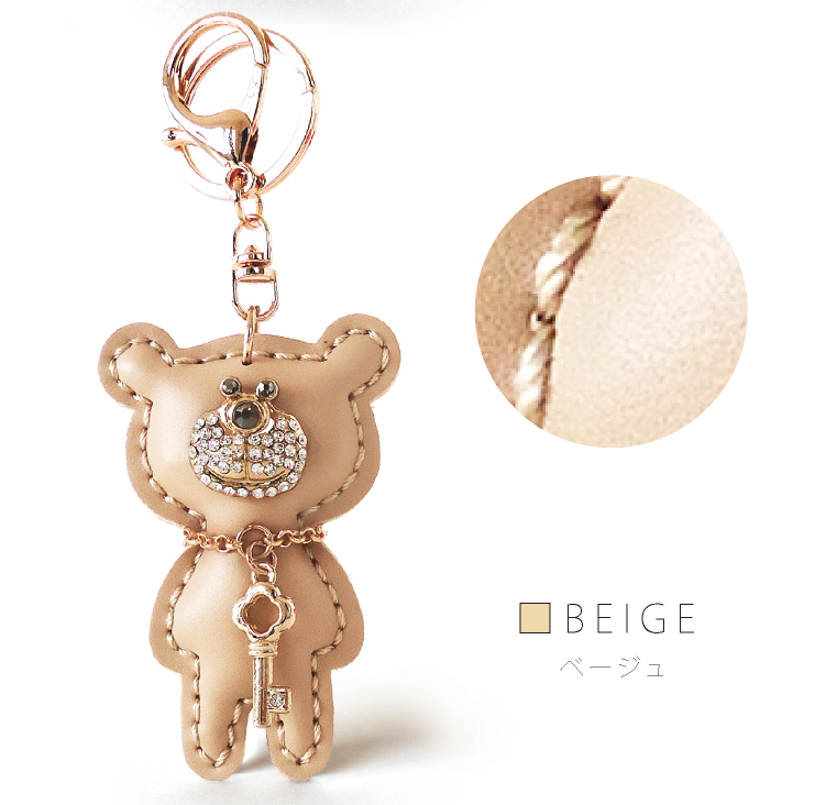 LUCIANNA（ルチアーナ） キーチェーン レディース くま キーホルダー