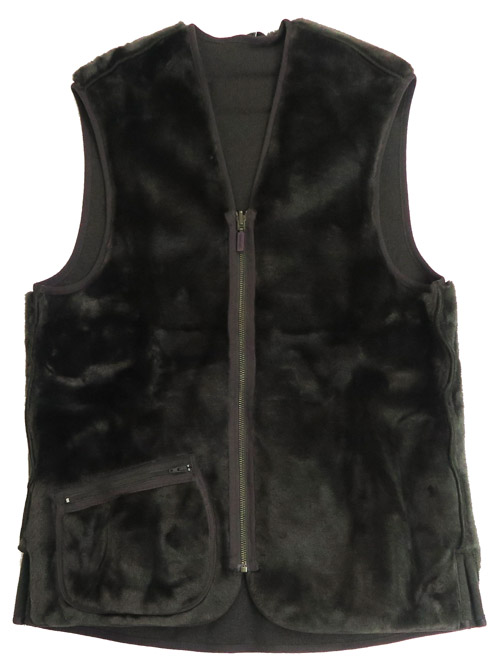 Barbour（バブアー） フロントジップ ファー ライナー ベスト