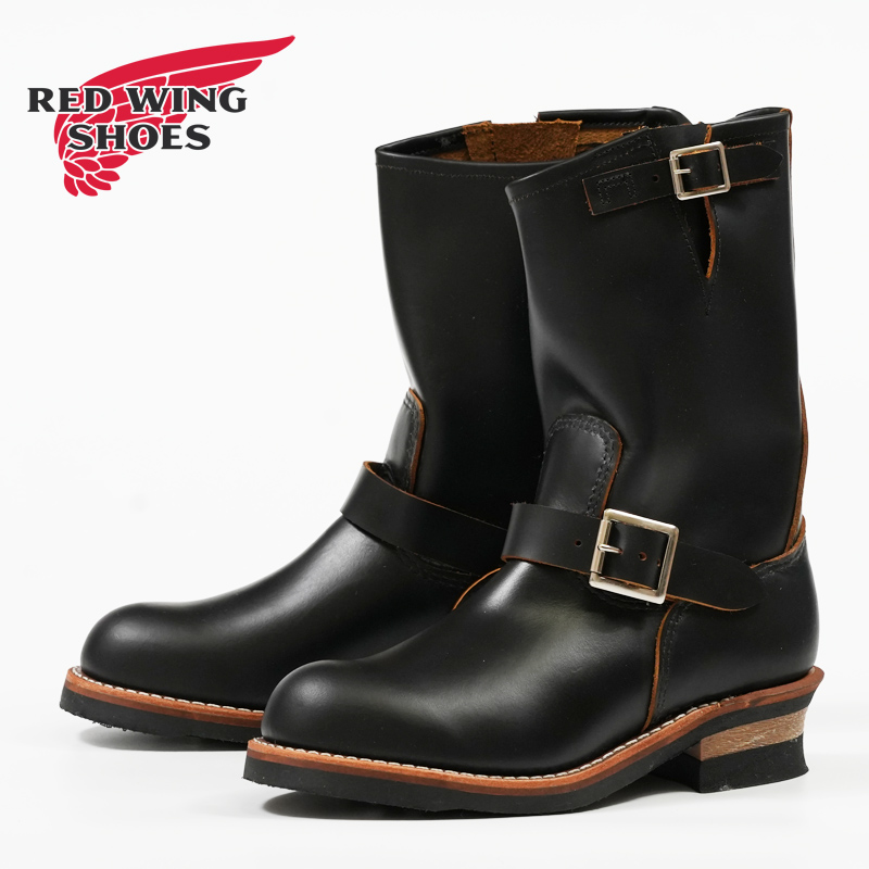 RED WING SHOES（レッドウィング） REDWING エンジニアブーツ Black