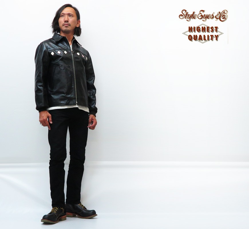 TAILOR TOYO Style Eyes スタイルアイズ ダイヤモンドインレイ レザー