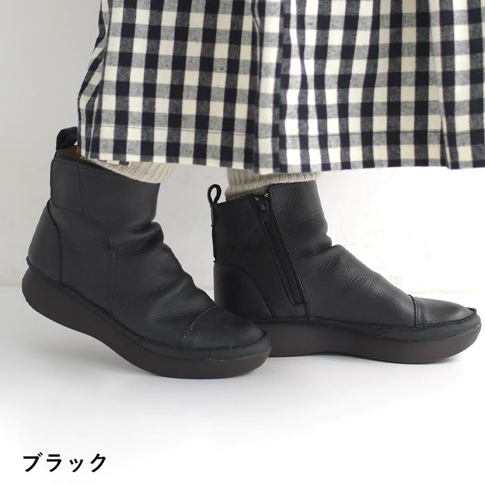 08Mab（ゼロハチマブ） サイドジップブーツ レディース 日本製 本革