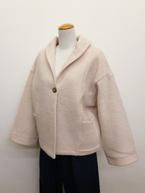 mao made（マオメイド） ジャケット ショート コート ショールカラー