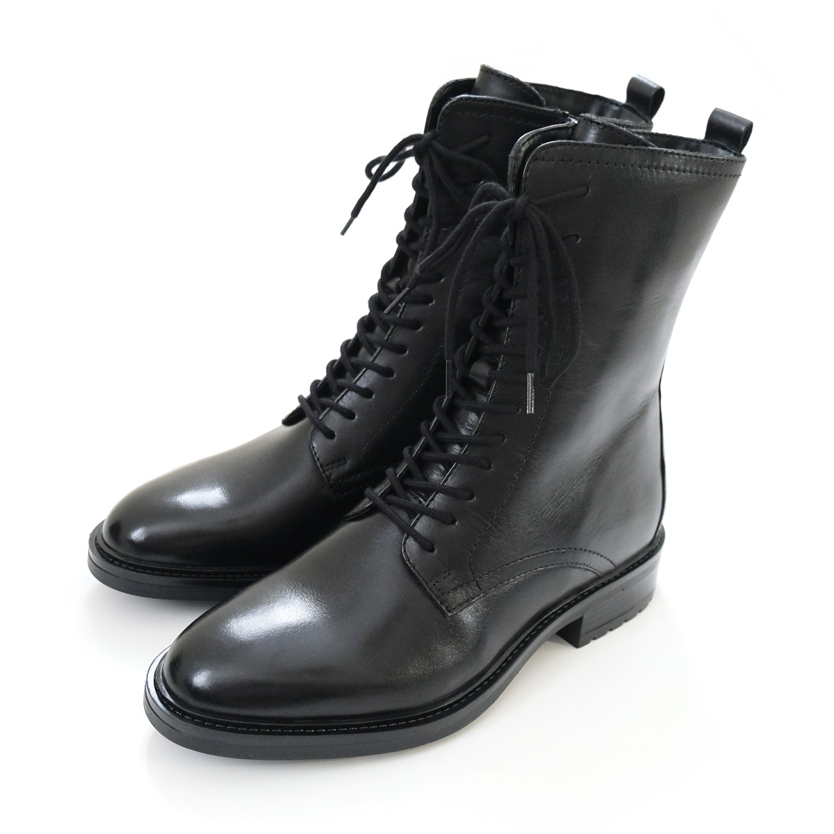 ショートブーツ 本革 レディース ローヒール 歩きやすい 履きやすい