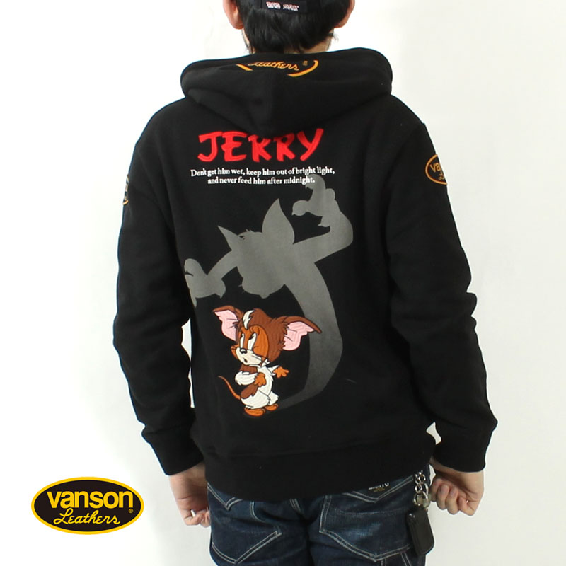 VANSON（バンソン） パーカー トムとジェリー グレムリン メンズ