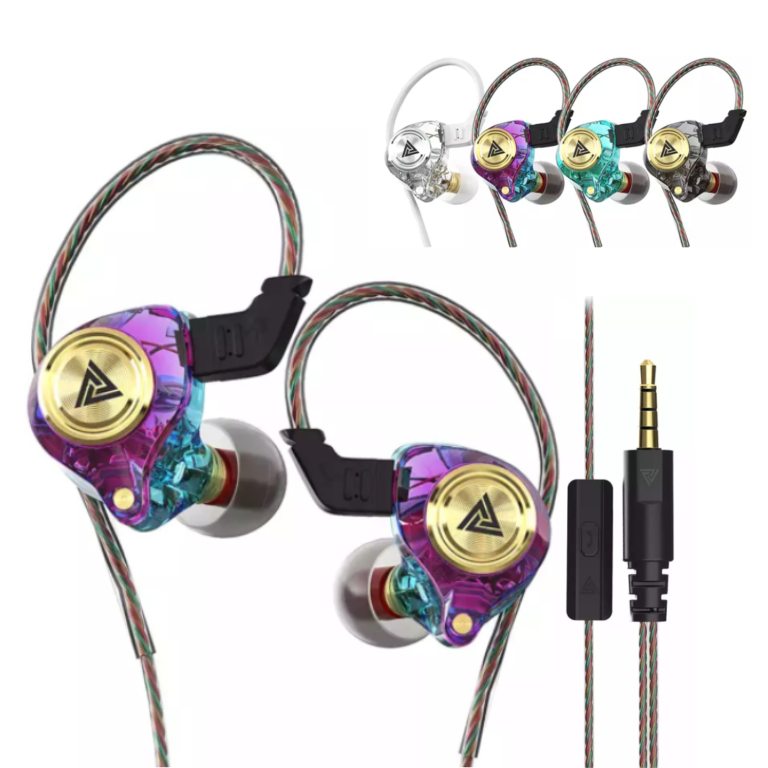 Qkz ak9 有線イヤホン 3.5mm ゲーミングイヤホン ステレオ マイク付き