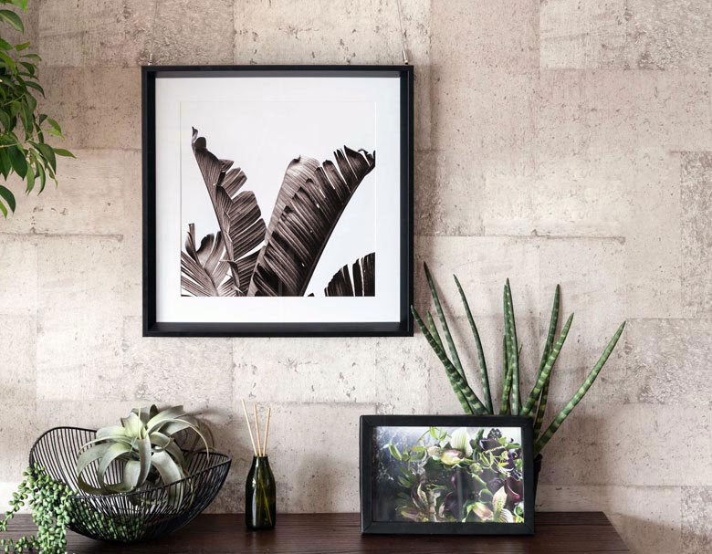 ELEMENTS 壁掛けアート アートフレーム アートパネル モノクロ