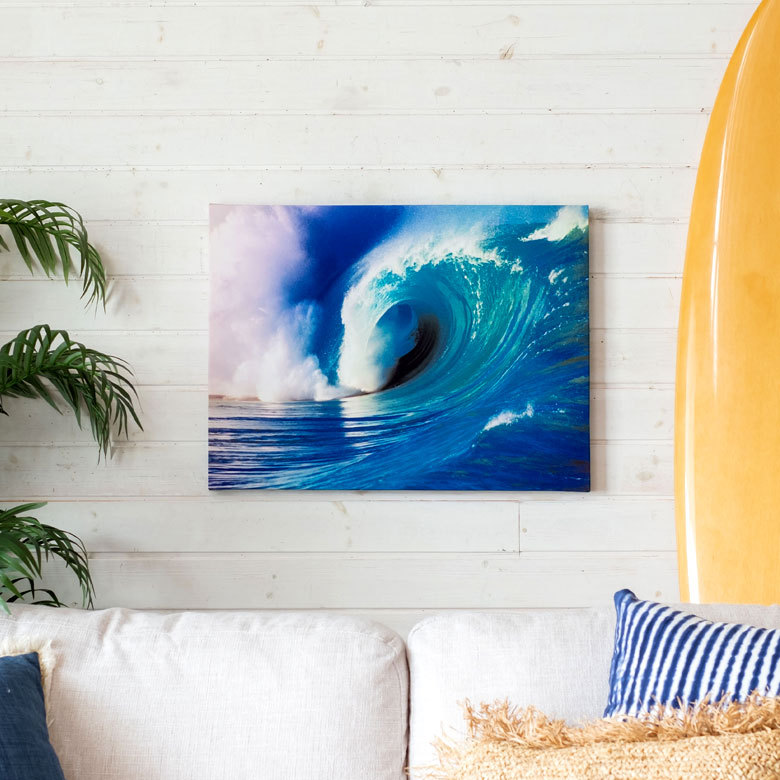 ELEMENTS アートパネル ビッグウェーブ アート キャンパス パネル