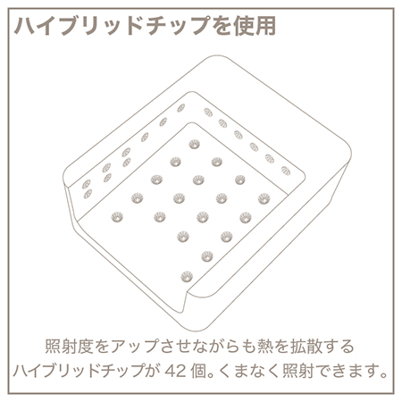 TOY's × INITY ハイブリッドライト ネイルライト コードレス LEDライト