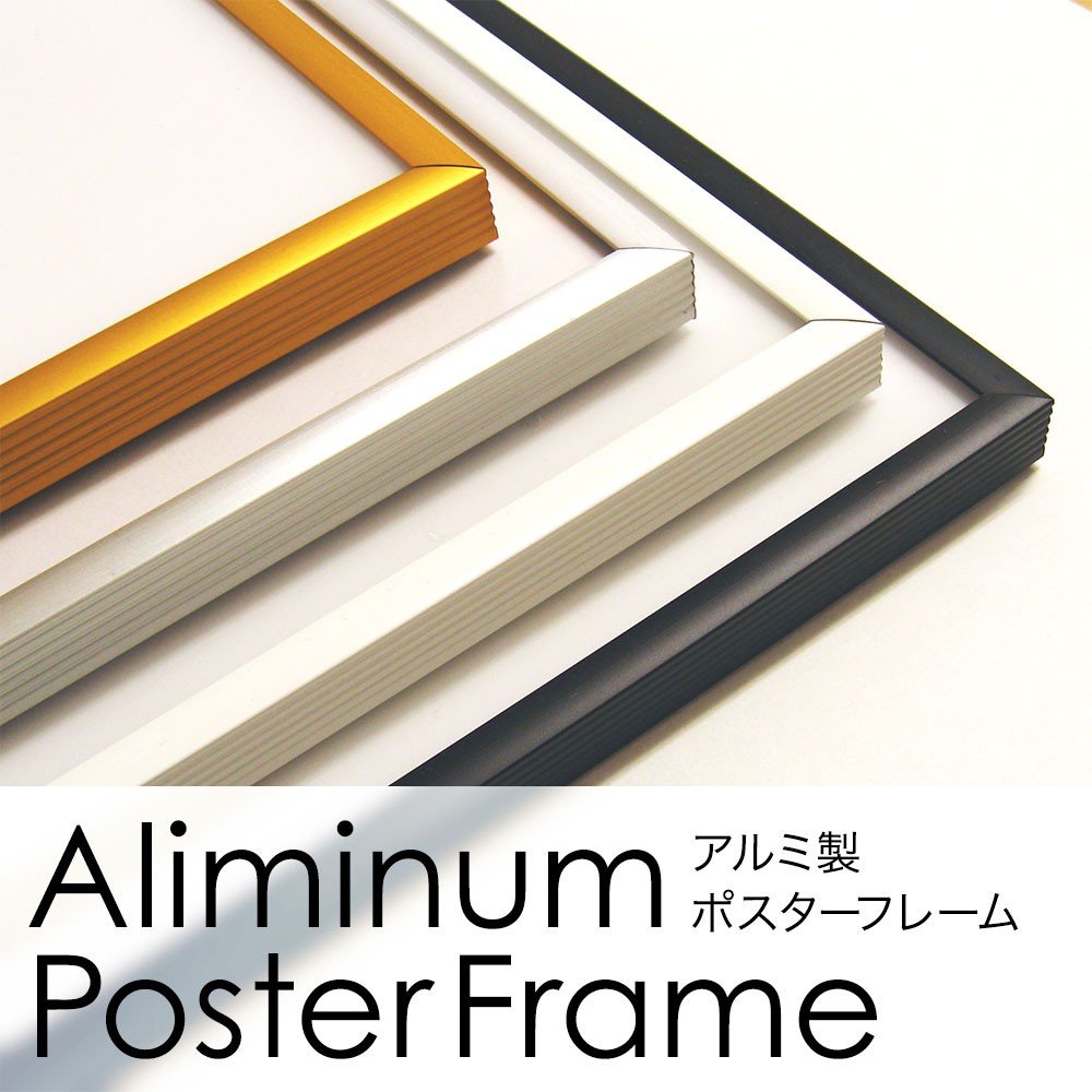 額縁 FIT FRAME【420mm × 594mm：A2サイズ】アルミ製額縁／ポスター