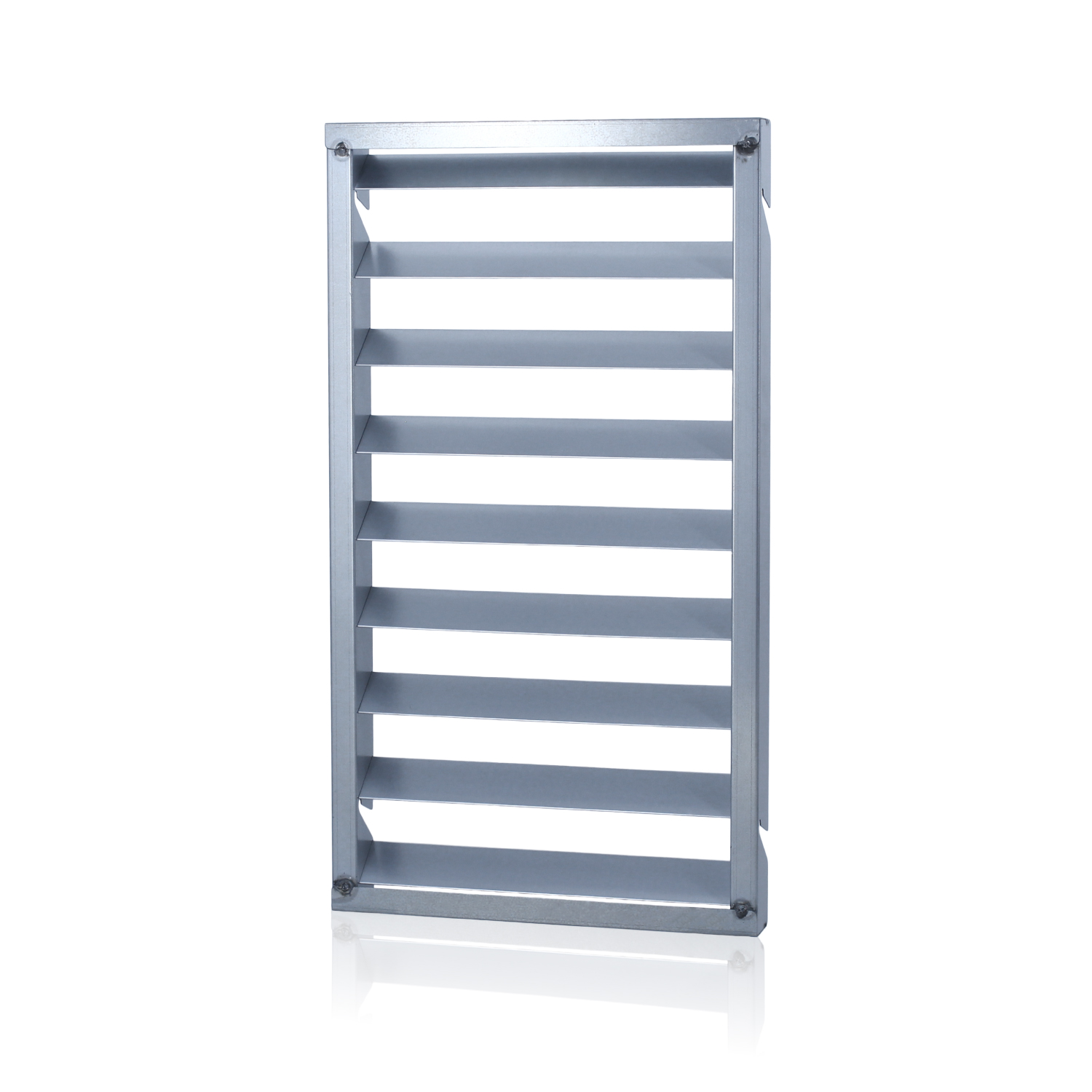 室外機カバー用サイドルーバー 頑丈 サビに強い ZAM鋼板 EX301-side