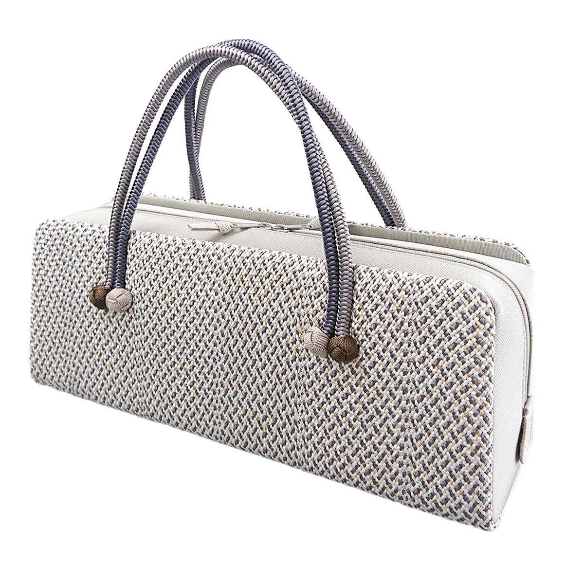 衿秀 公式 バッグ 和装 着物 ばっぐ bag 利休 横長タイプ 小田巻 組紐