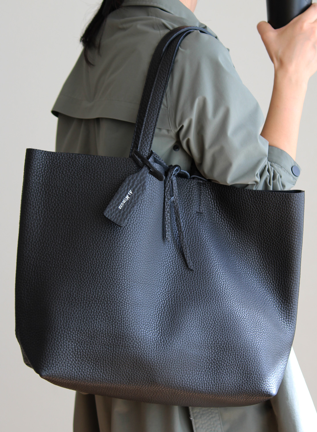 ドラマ使用バッグ やわらかレザーバッグ横型XL【bizen(ビゼン)公式