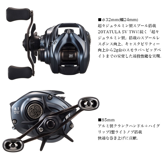 DAIWA（ダイワ） 【目玉商品】ダイワ 25 タトゥーラ SV TW 100H 右