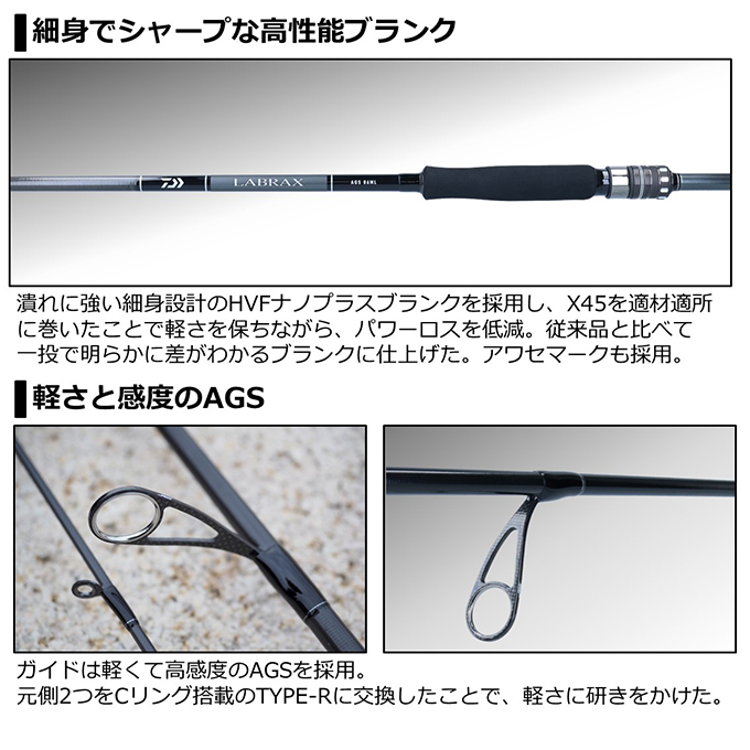 DAIWA（ダイワ） 【目玉商品】ダイワ 21 ラブラックス AGS 3ピース