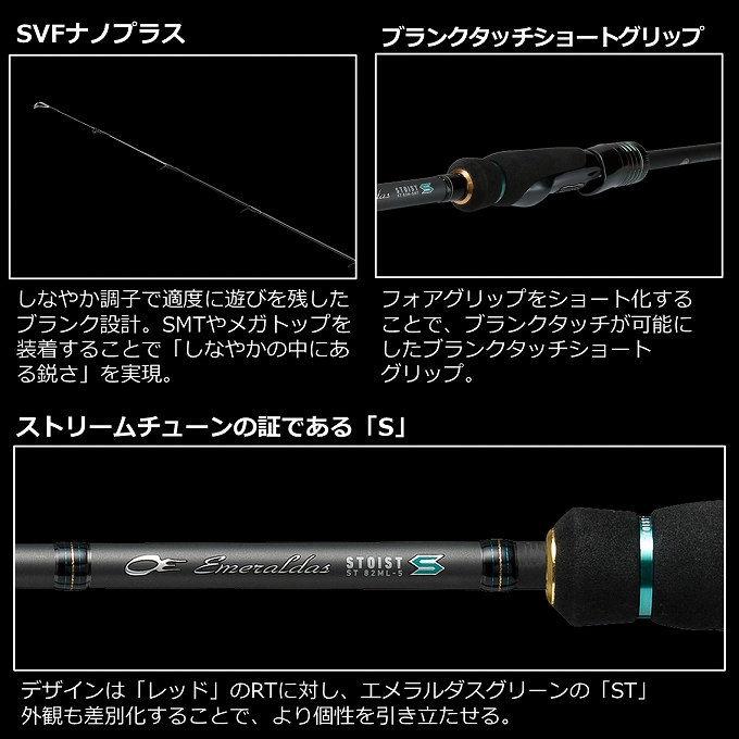 DAIWA（ダイワ） 【目玉商品】ダイワ 24 エメラルダス STOIST ST 74MMH