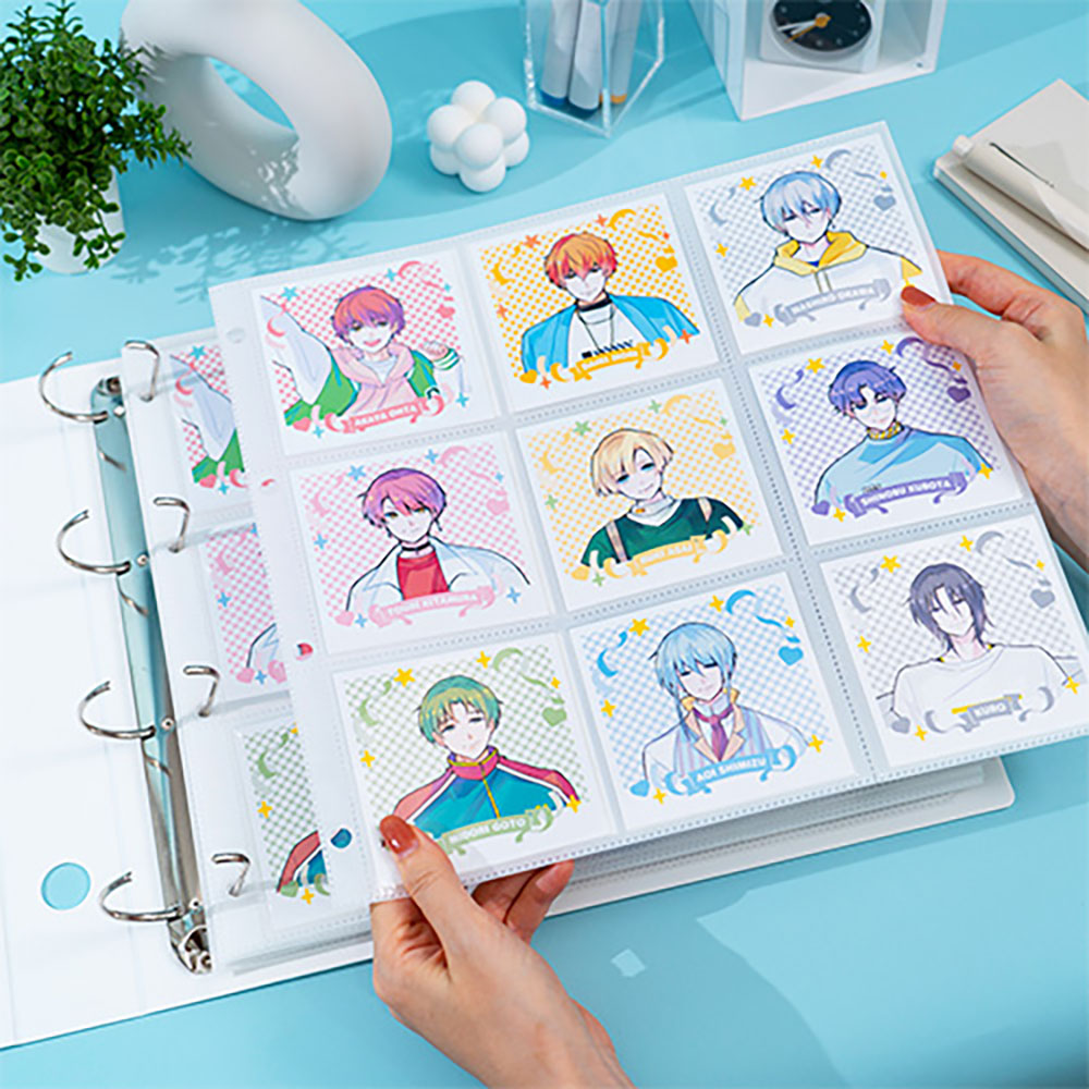 irelu】ましかくフォト コースター [イレールアルバムリフィル 9