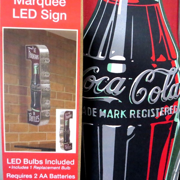 Coca Cola（コカコーラ） マーキーLEDサインライト COCA-COLA 電飾看板