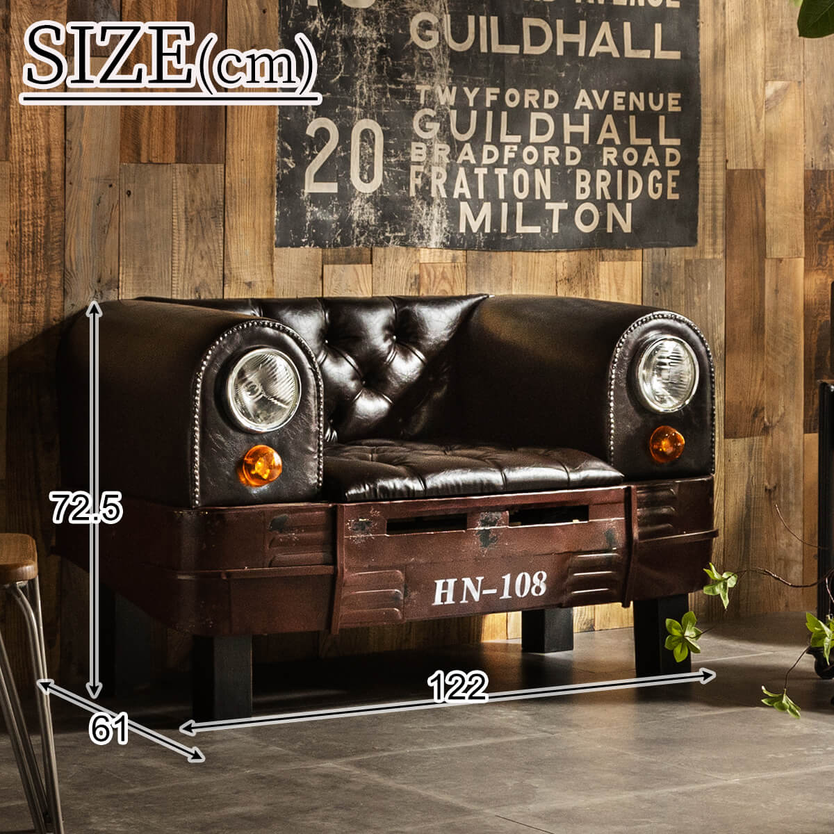 ソファ ソファー 一人掛け 1P ヴィンテージ : FALT Furniture - 通販