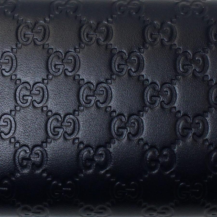 GUCCI（グッチ） GUCCI 6連 キーケース ネイビー マイクロ グッチシマ