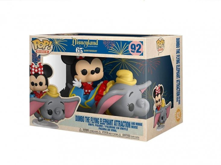 空飛ぶダンボ ミニー FUNKO POP RIDES ! ファンコ ビニールフィギュア