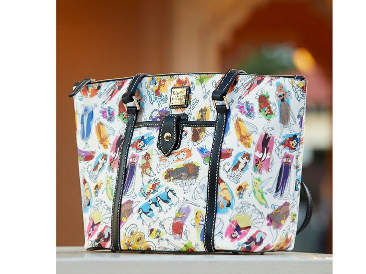 ドゥーニー&バーク インク & ペイント トートバッグ 鞄 ディズニー