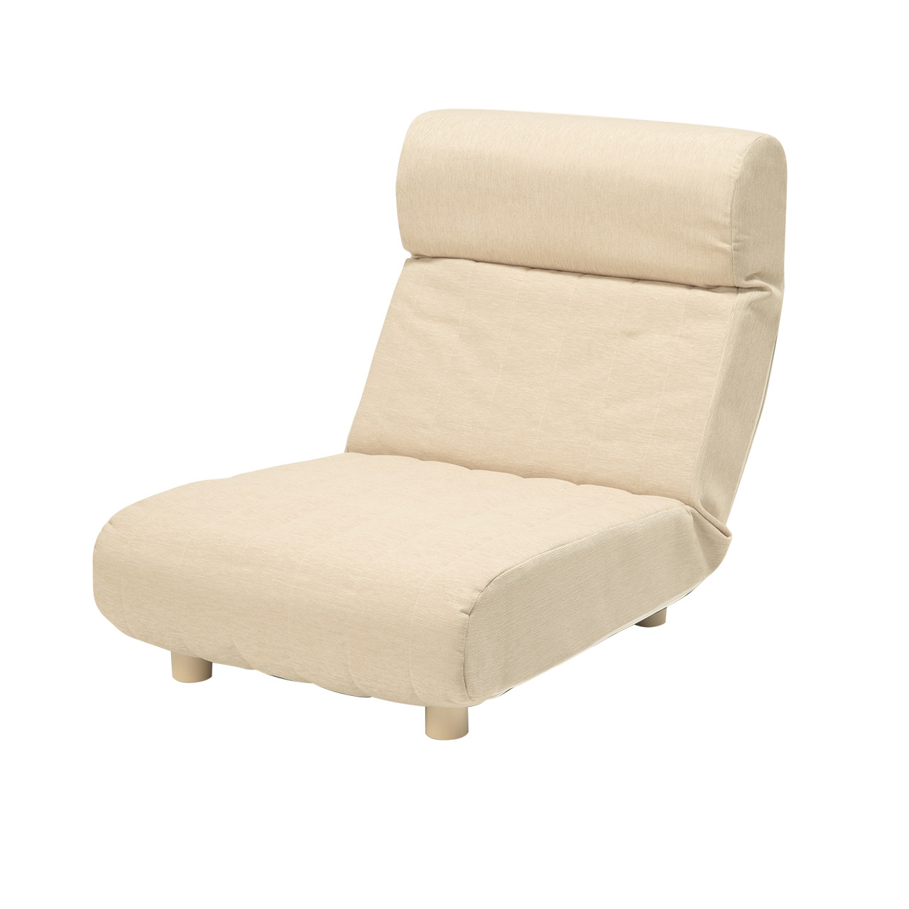 フロアソファー 一人掛け 低反発 低反発ハイバックローソファー