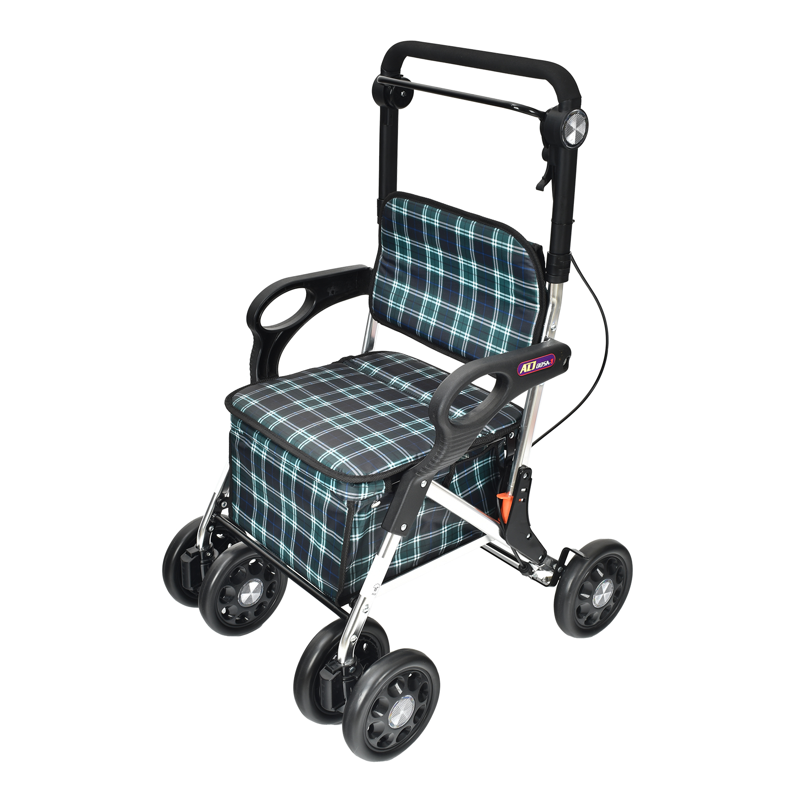 シルバーカー ひじ掛け 軽量 コンパクト 座れる 補助具 手押し車