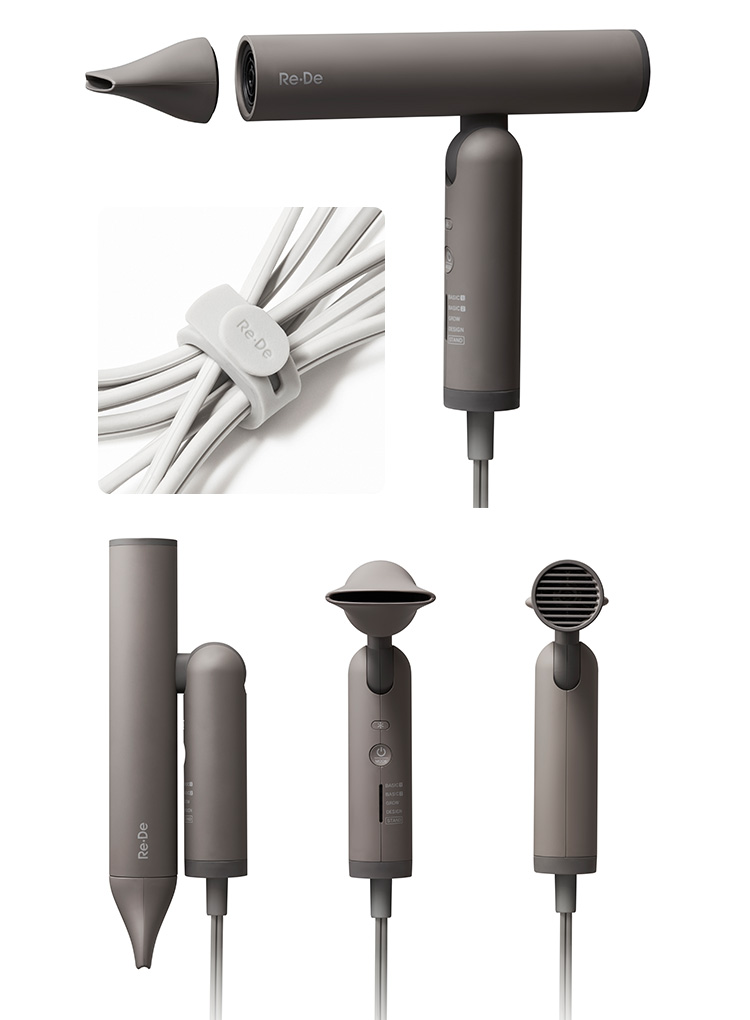 Re・De Re・De Hairdry ハンズフリー ヘアドライヤー DR01A リデ｜速乾