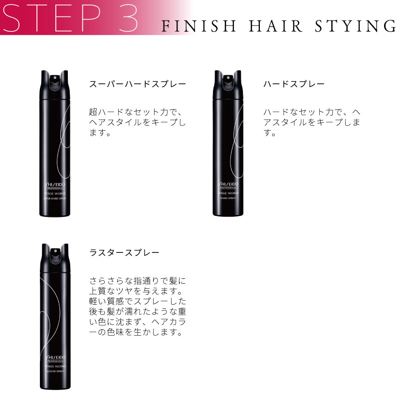 STAGE WORKS 資生堂 ステージワークス トゥルーエフェクター シャイン