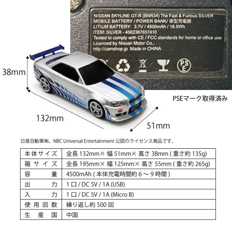 Cassette Car Products カセットカープロダクツ 日産スカイライン GT-R