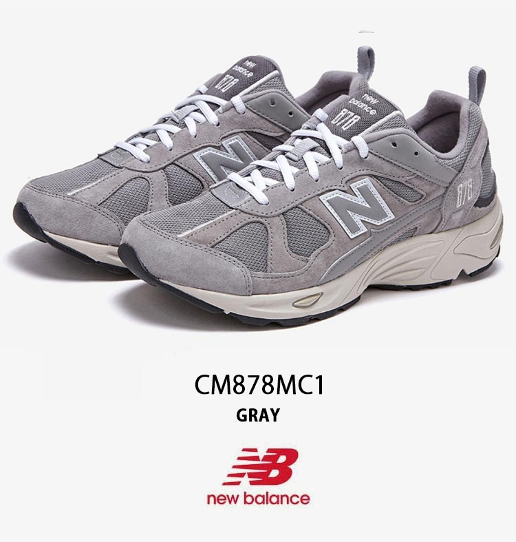 New Balance（ニューバランス） スニーカー CM878MC1 GRAY グレー