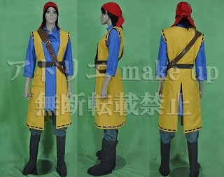 ドラクエ8 ドラゴンクエスト コスプレ 衣装】主人公 エイト アニメ