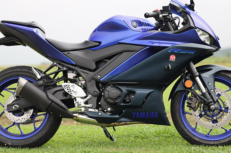 SP TADAO SP忠男マフラー 2022~YZF-R25(8BK-RG74J)POWERBOX パイプ YZ2