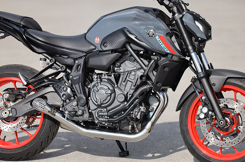 SP TADAO SP忠男マフラー 2021~MT-07 (8BL-RM33J) POWERBOX FULL RS