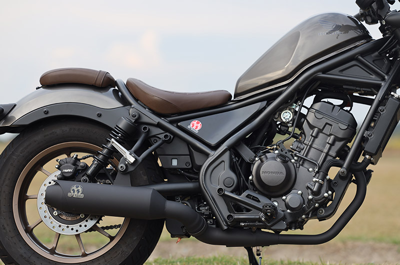 SP TADAO SP忠男マフラー 23~レブル250/S Edition（8BK-MC49）POWERBOX