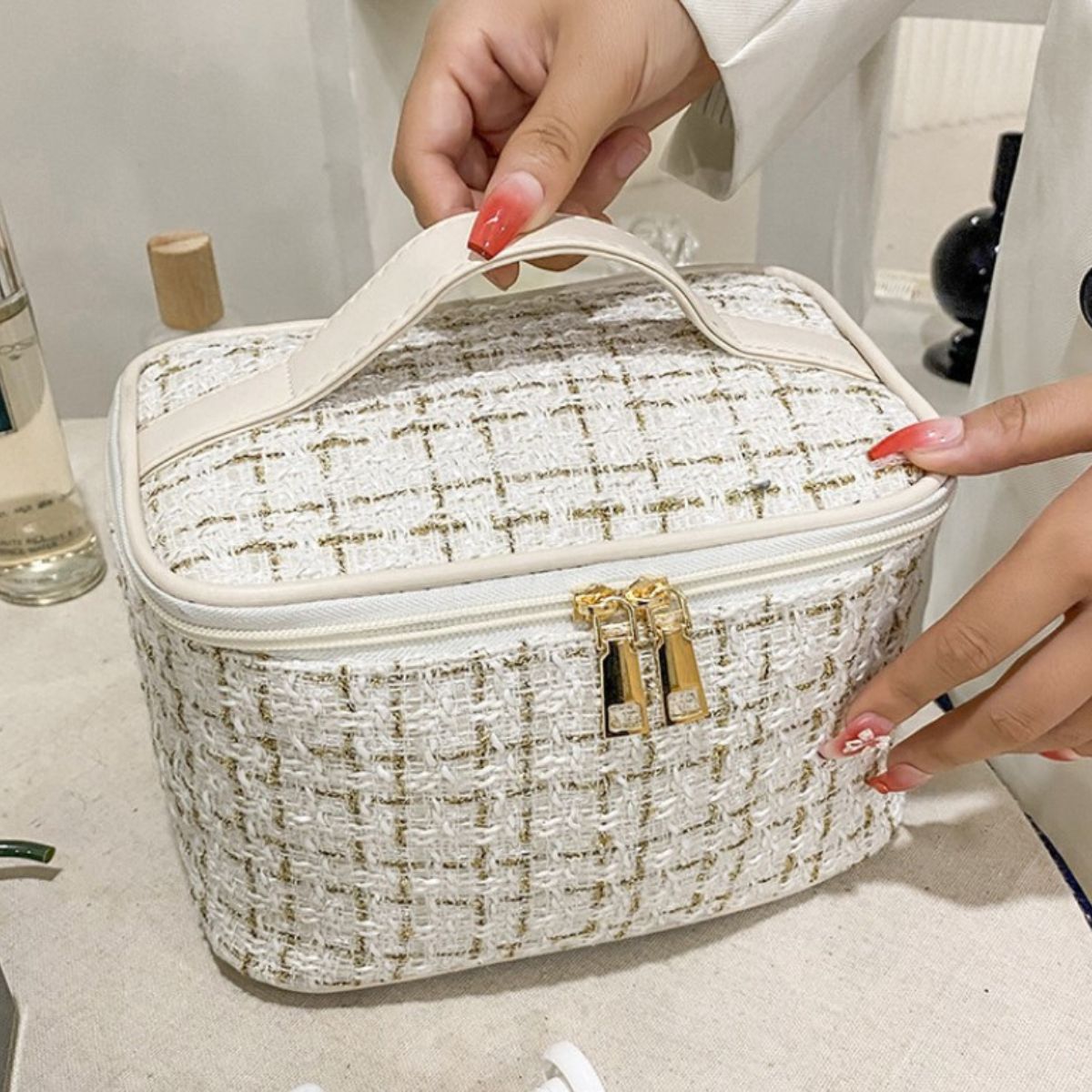 ポーチ バニティポーチ 化粧品 マルチポーチ 小物入れ トラベルポーチ