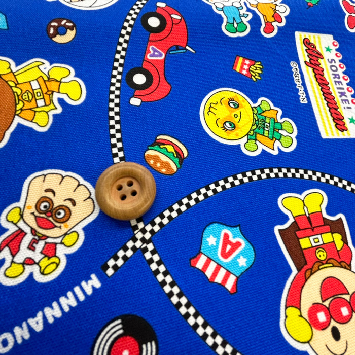 ○アンパンマンオックス生地/アンパンマンドライブ柄//それいけ