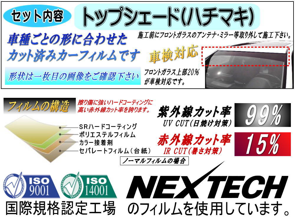 AUTOMAX izumi カーフィルム カット済み ハチマキ ジムニー JB23W