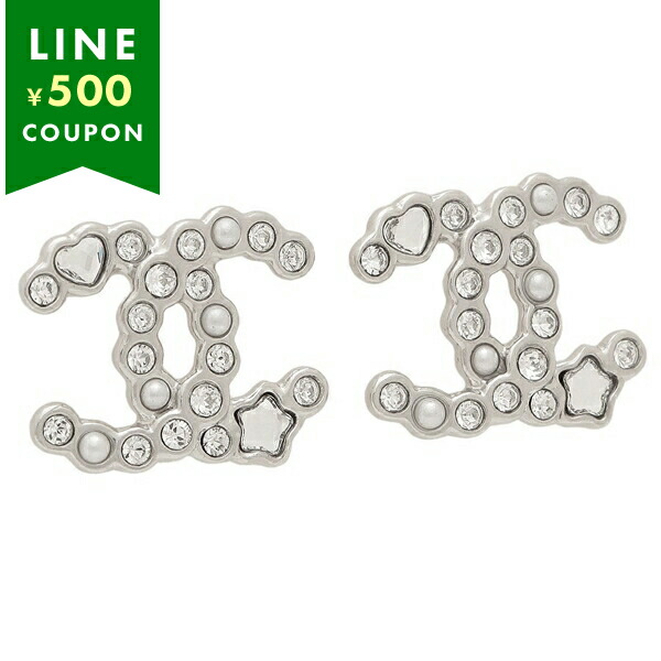CHANEL（シャネル） ピアス ココマーク CCマーク スタッズ シルバー