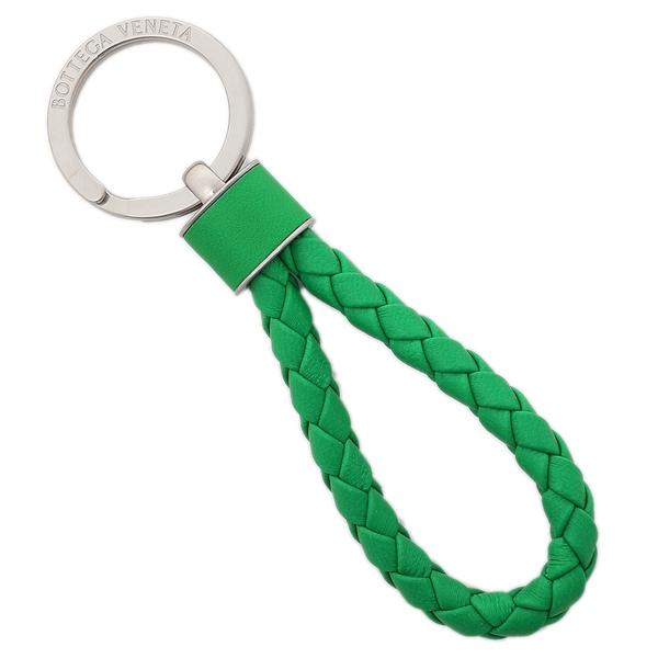 BOTTEGA VENETA（ボッテガ・ヴェネタ） キーホルダー イントレチャート