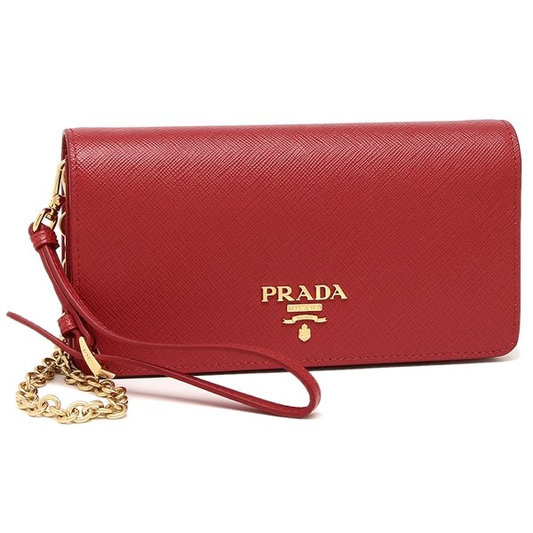PRADA（プラダ） ショルダーバッグ サフィアーノ ミニバッグ 財布