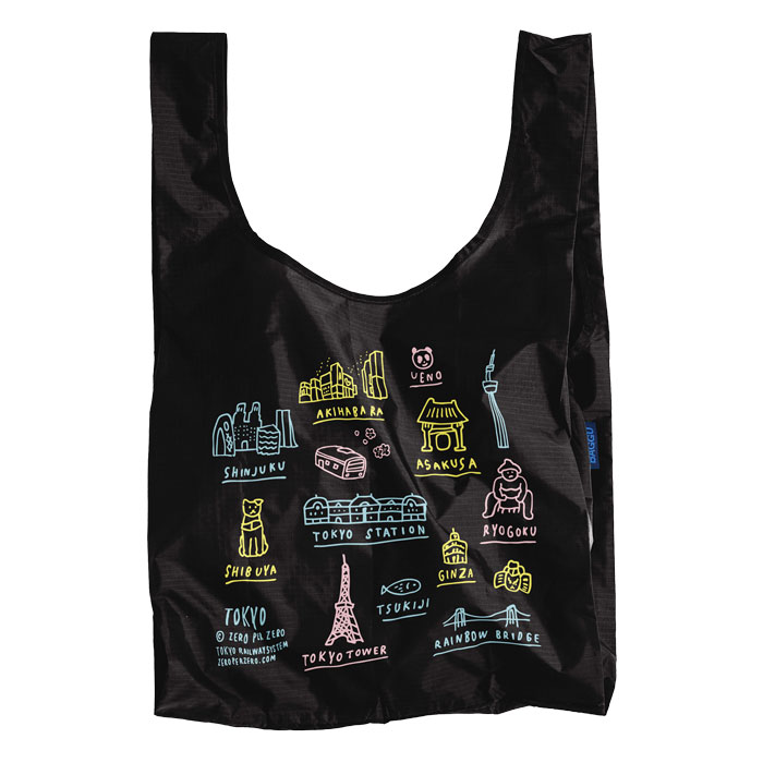 BAGGU（バグゥ） エコバッグ STANDARD スタンダード TOKYO MAP バグー