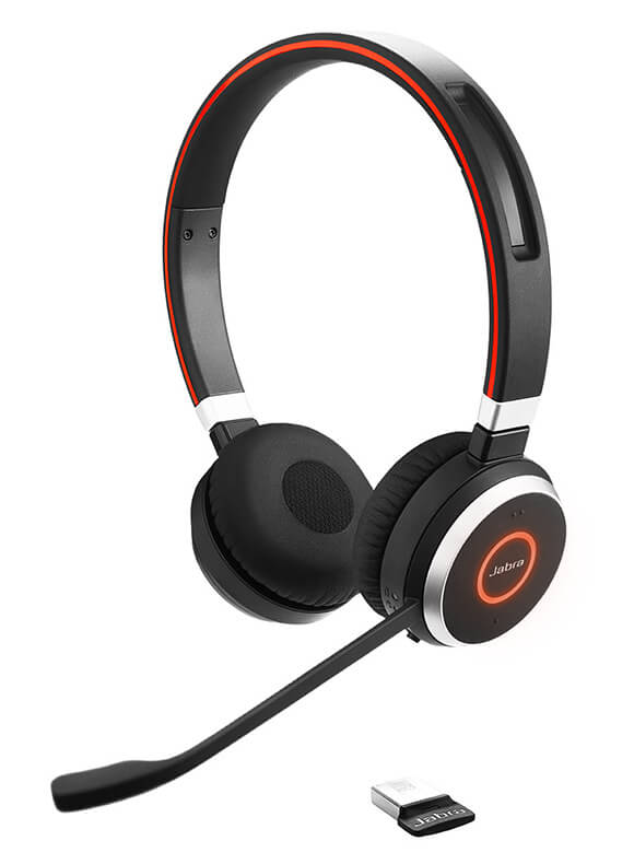 ヘッドセット マイク付き ジャブラ Jabra Evolve 65 SE、Link380a MS
