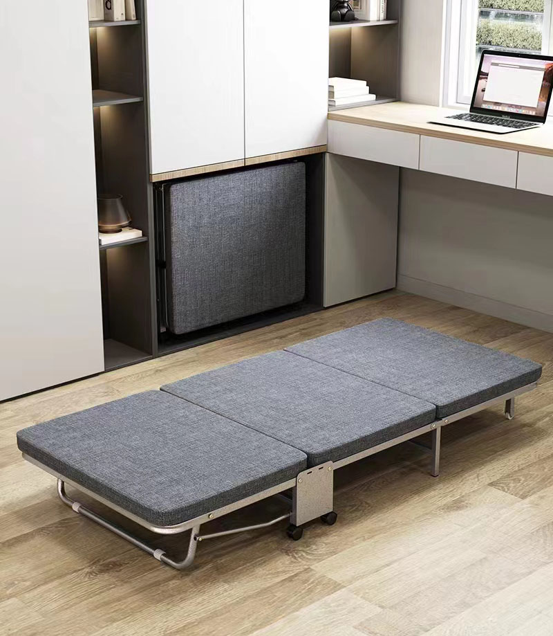 爆買 おりたたみベッド シングル コンパクト S 軽量 三折り 簡易ベッド