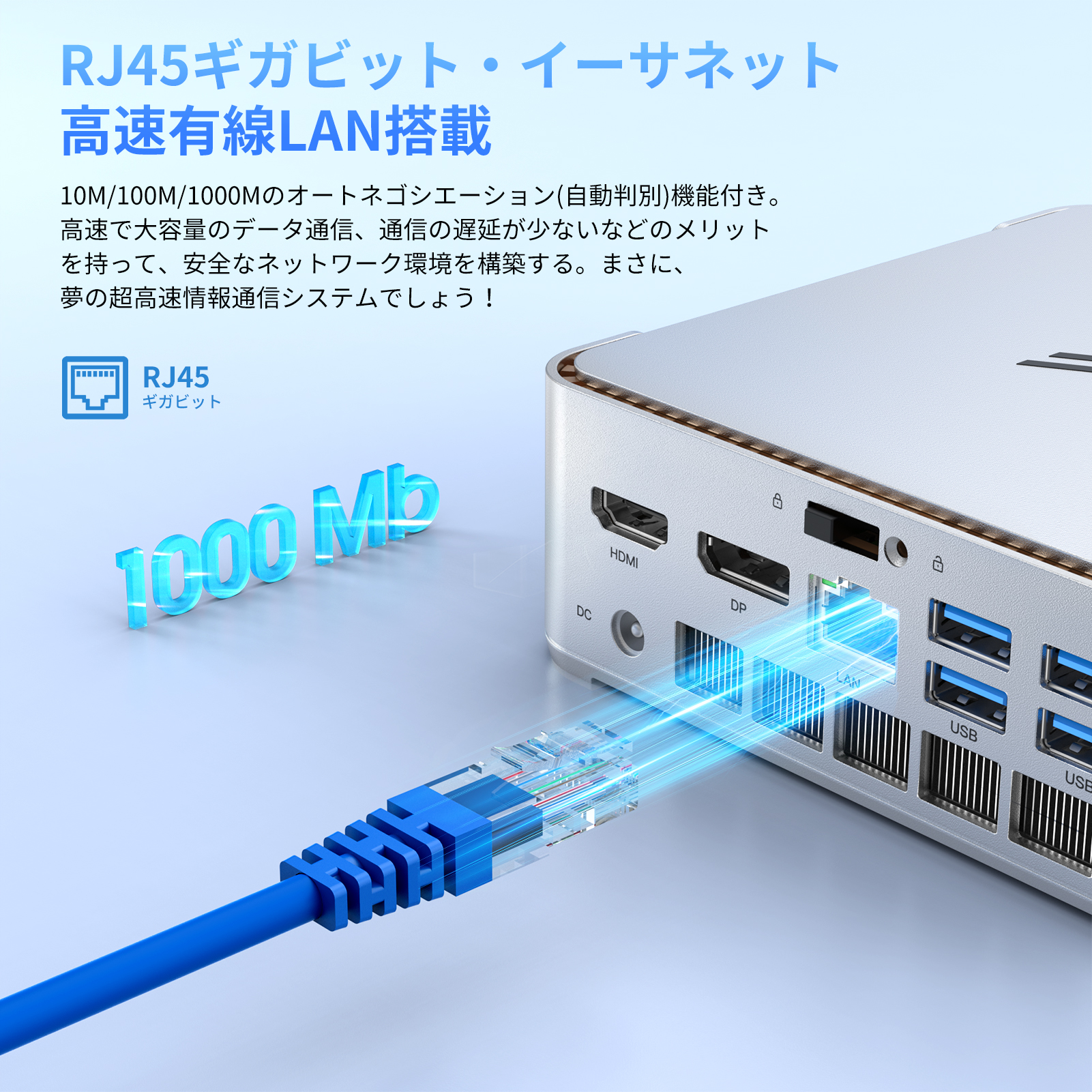 NIPOGI mini pc Ryzen 4300U 動作より安定 4C/4T 最大3.7GHz Win11 Pro