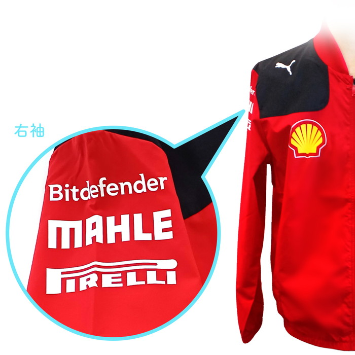 Ferrari（フェラーリ） スクーデリア チーム ジャケット レッド S ロゴ