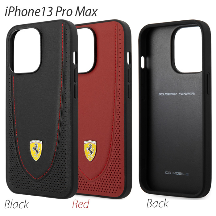 Ferrari（フェラーリ） iPhone 13 ケース 本革 iPhone13Pro