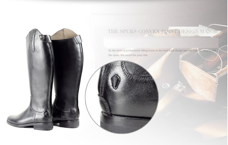 乗馬ブーツ 乗馬用ロングブーツ 牛革ブーツ カウ革靴 本革本皮牛革